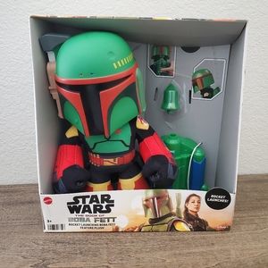 NIB Star Wars Boba Fett Plush Toy